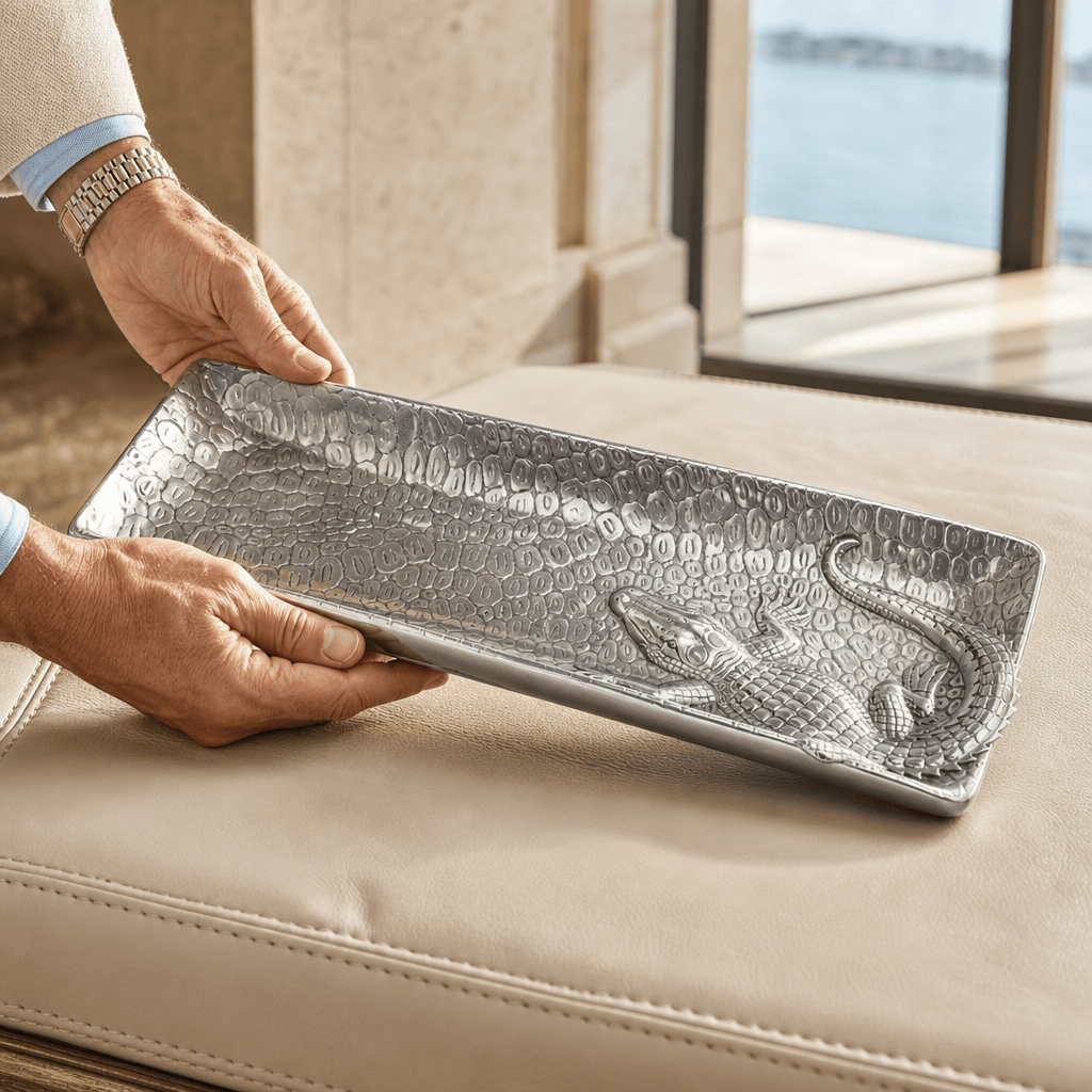 Alligator Oblong Tray 11