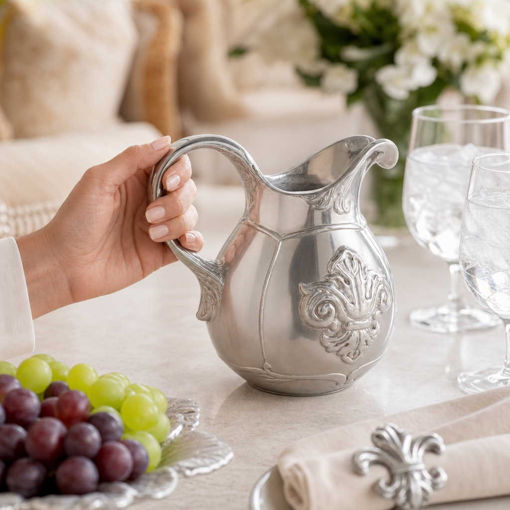 Fleur-De-Lis Pitcher Small 5