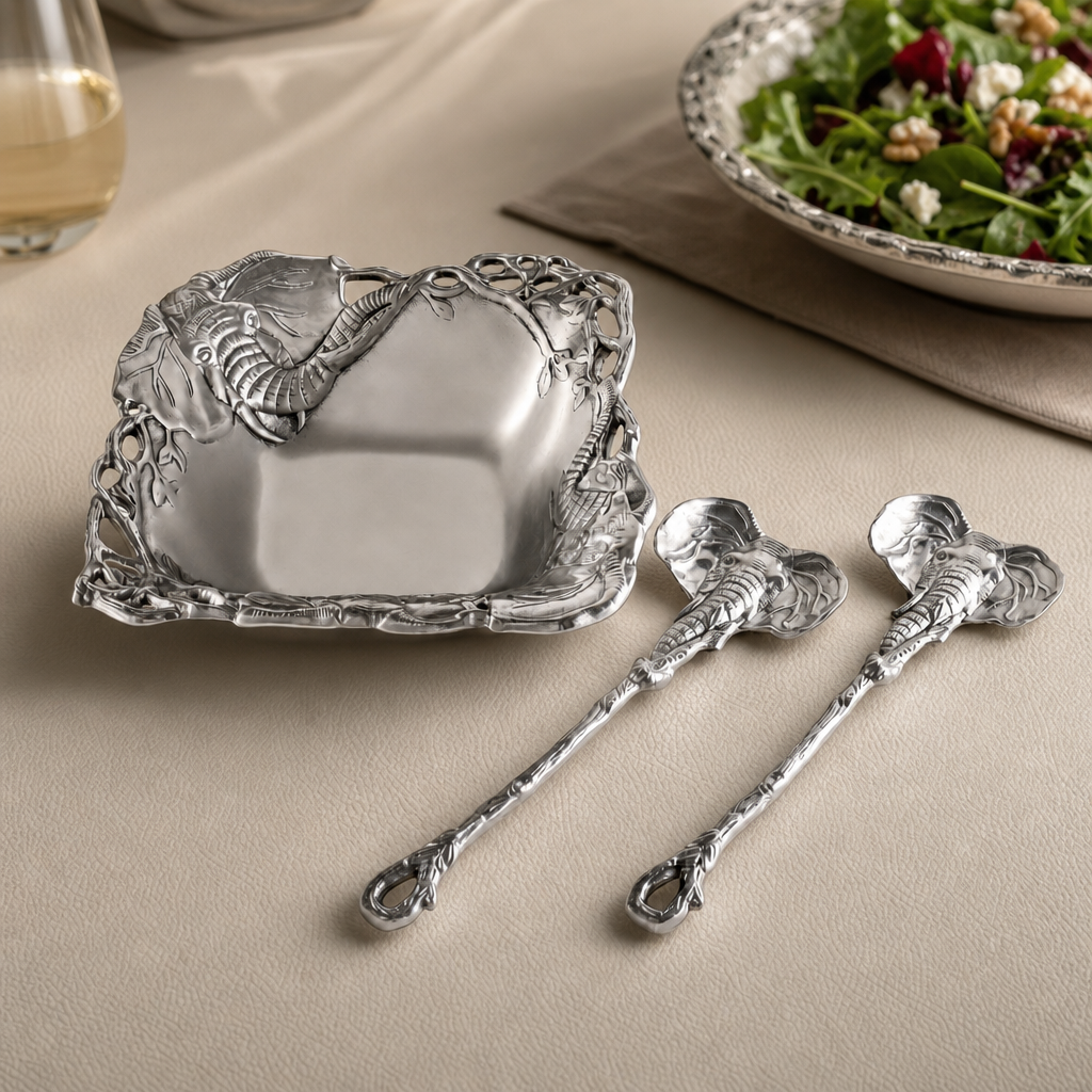 Elephant Salad Set 3-Pc 4