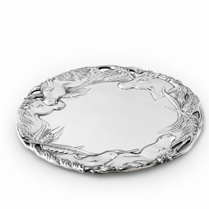 Horse Round Tray 12 1