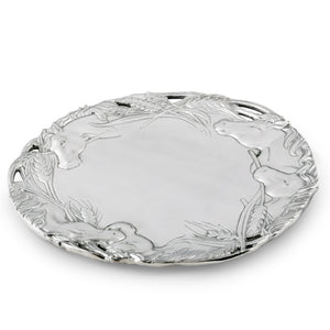 Horse Round Tray 12