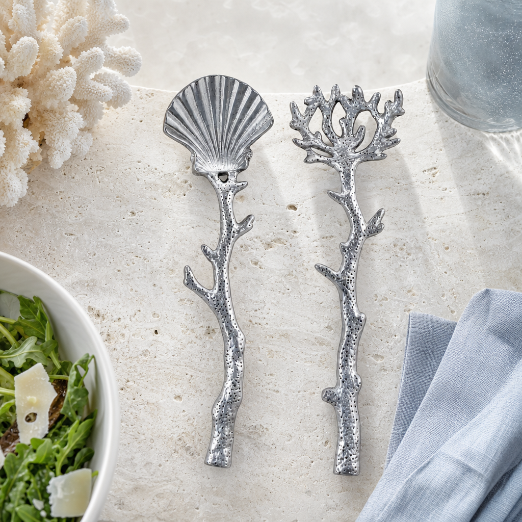 Shell and Sea Life Serving Set 2
