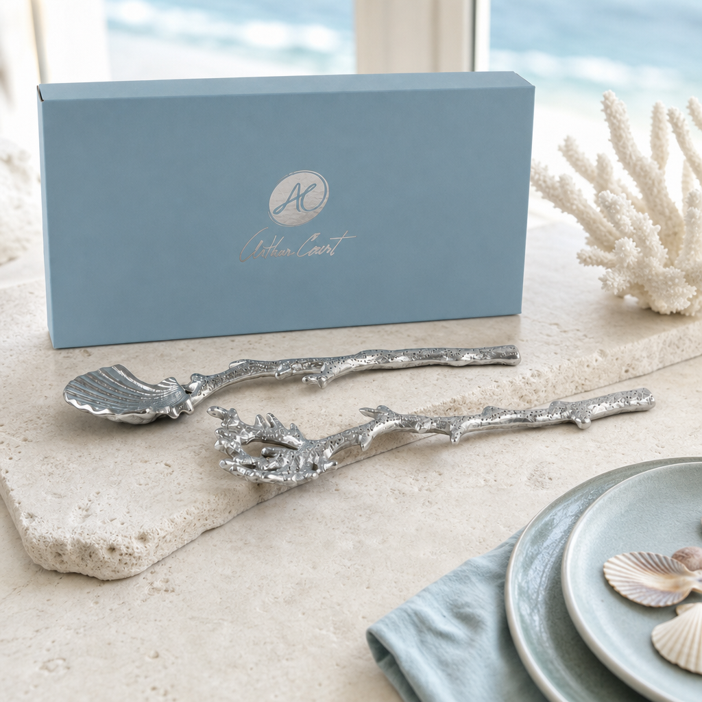 Shell and Sea Life Serving Set 3
