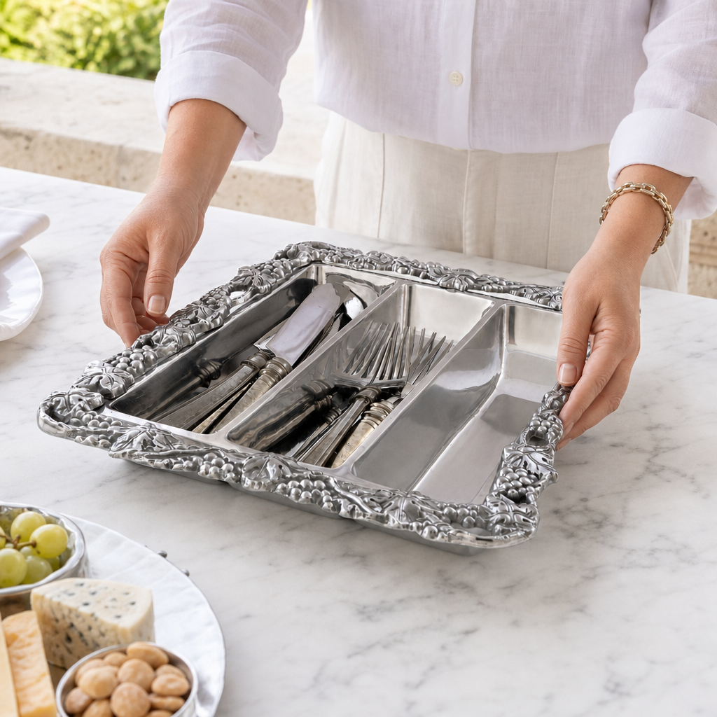 Grape Flatware Caddy 4