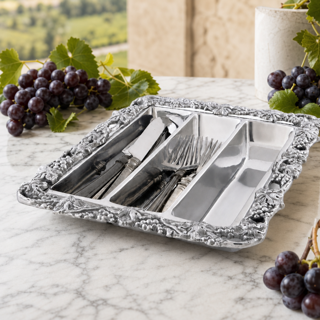 Grape Flatware Caddy 1