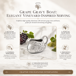 Grape Gravy Boat 13