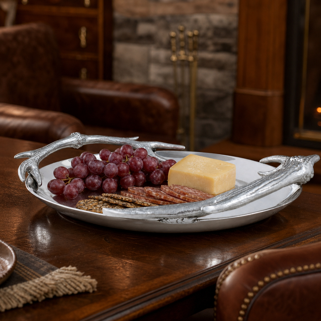 Antler Oval Platter 7