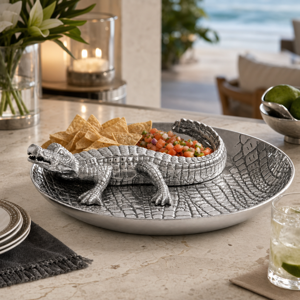 Alligator Chip and Dip 6