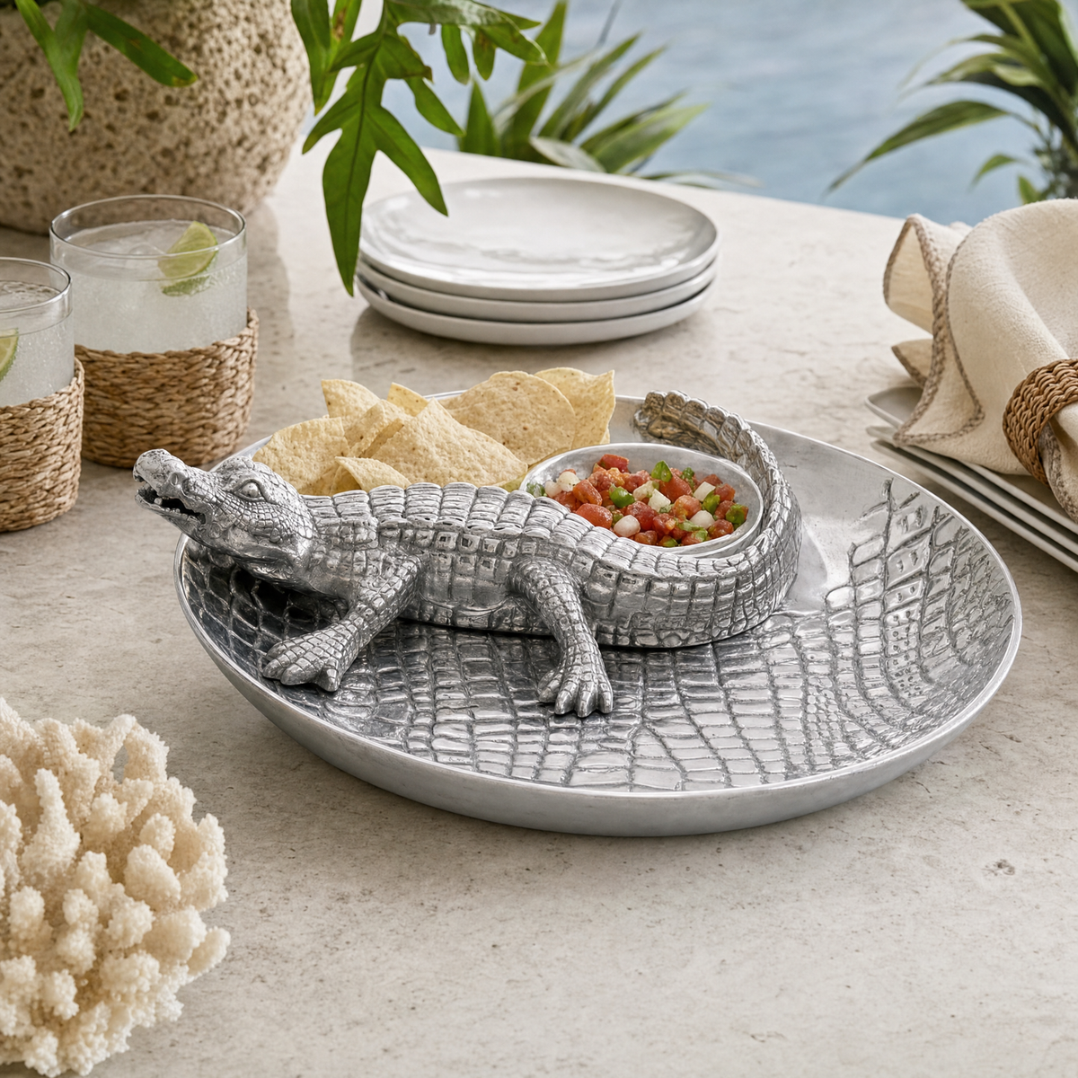 Alligator Chip and Dip 9