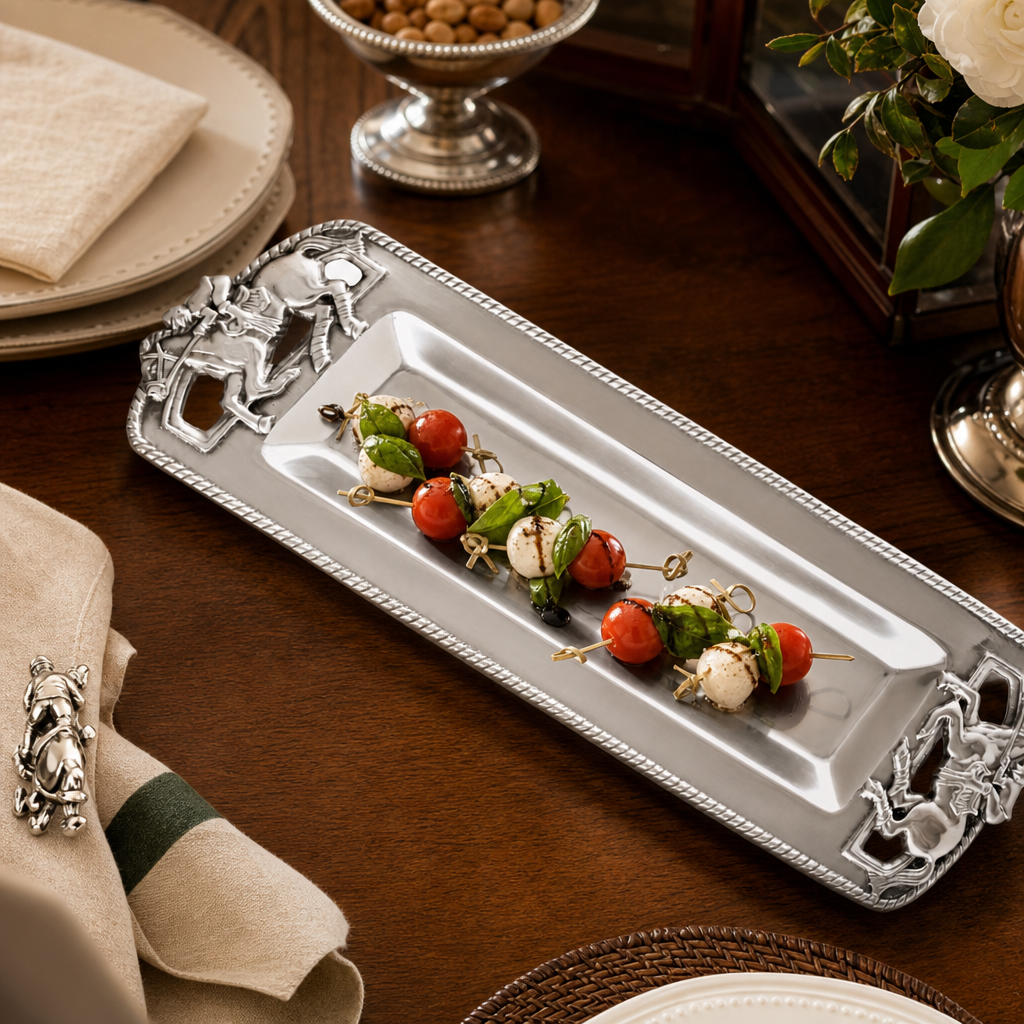 Thoroughbred Oblong Tray 7