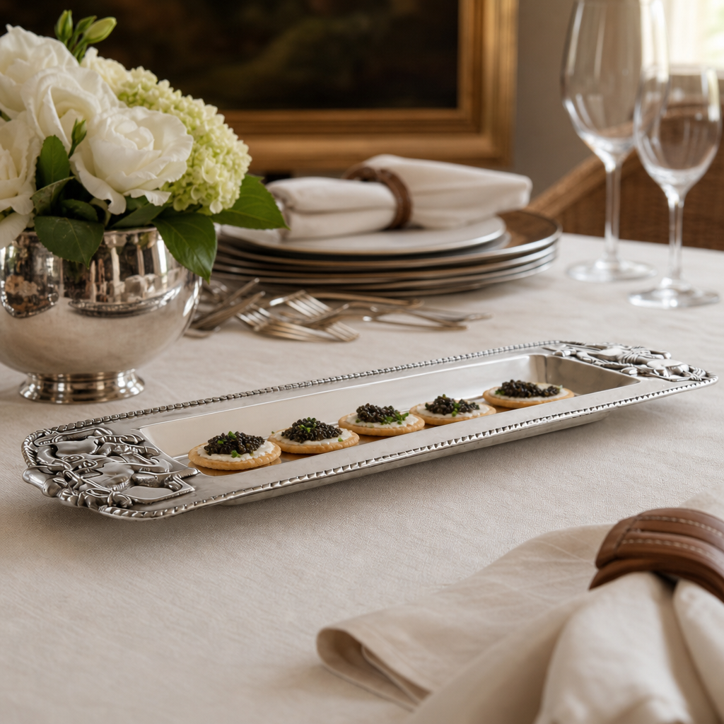 Thoroughbred Oblong Tray 8