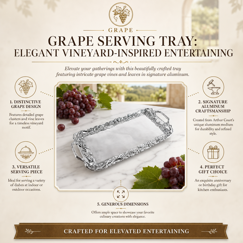 Grape Serving Tray 10