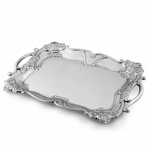 Fleur-De-Lis Rectangle Tray 1