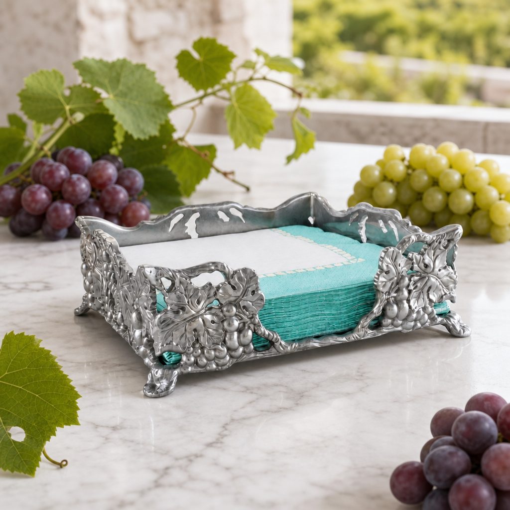 Grape Luncheon Napkin Box 3