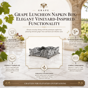 Grape Luncheon Napkin Box 11