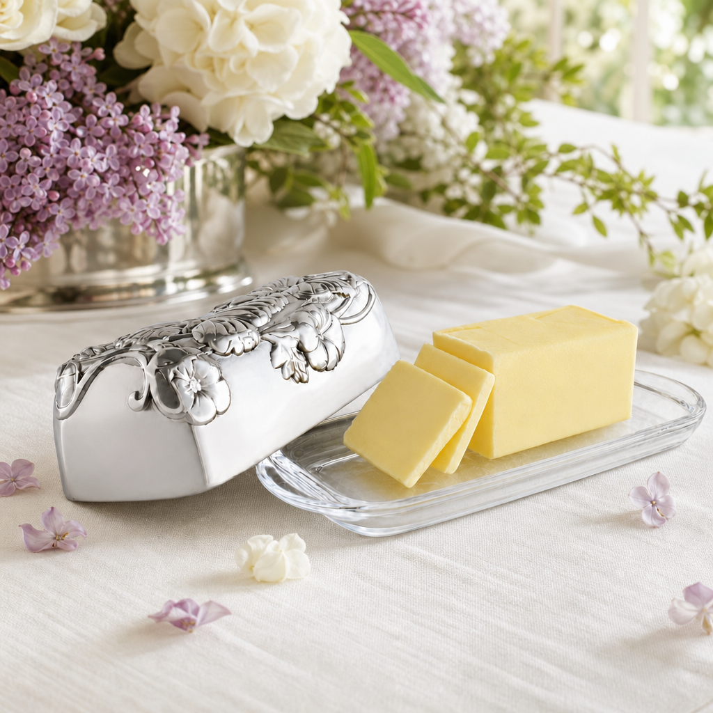 Butterfly Butter Dish 1