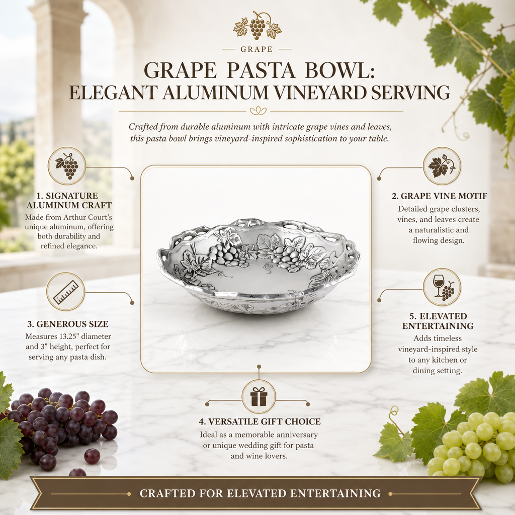 Grape Pasta Bowl 12