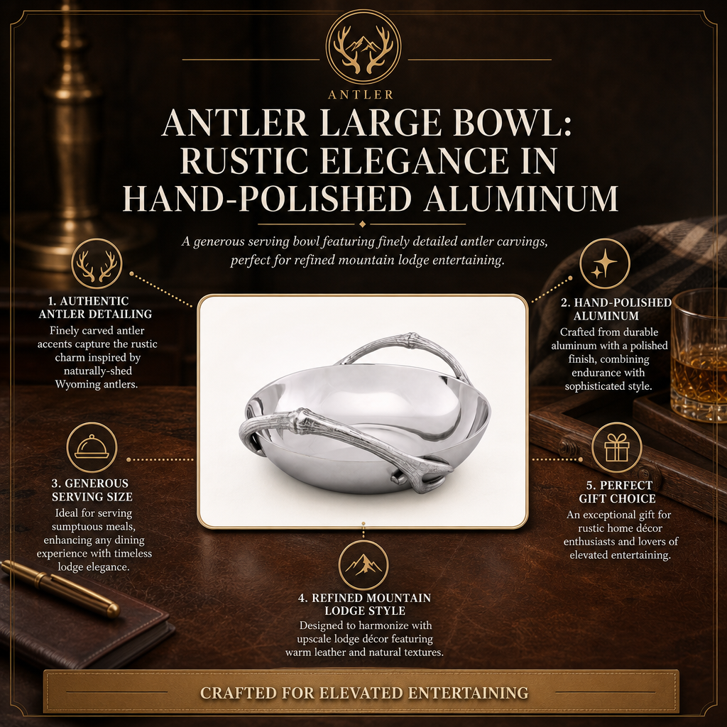 Antler Large Bowl 11