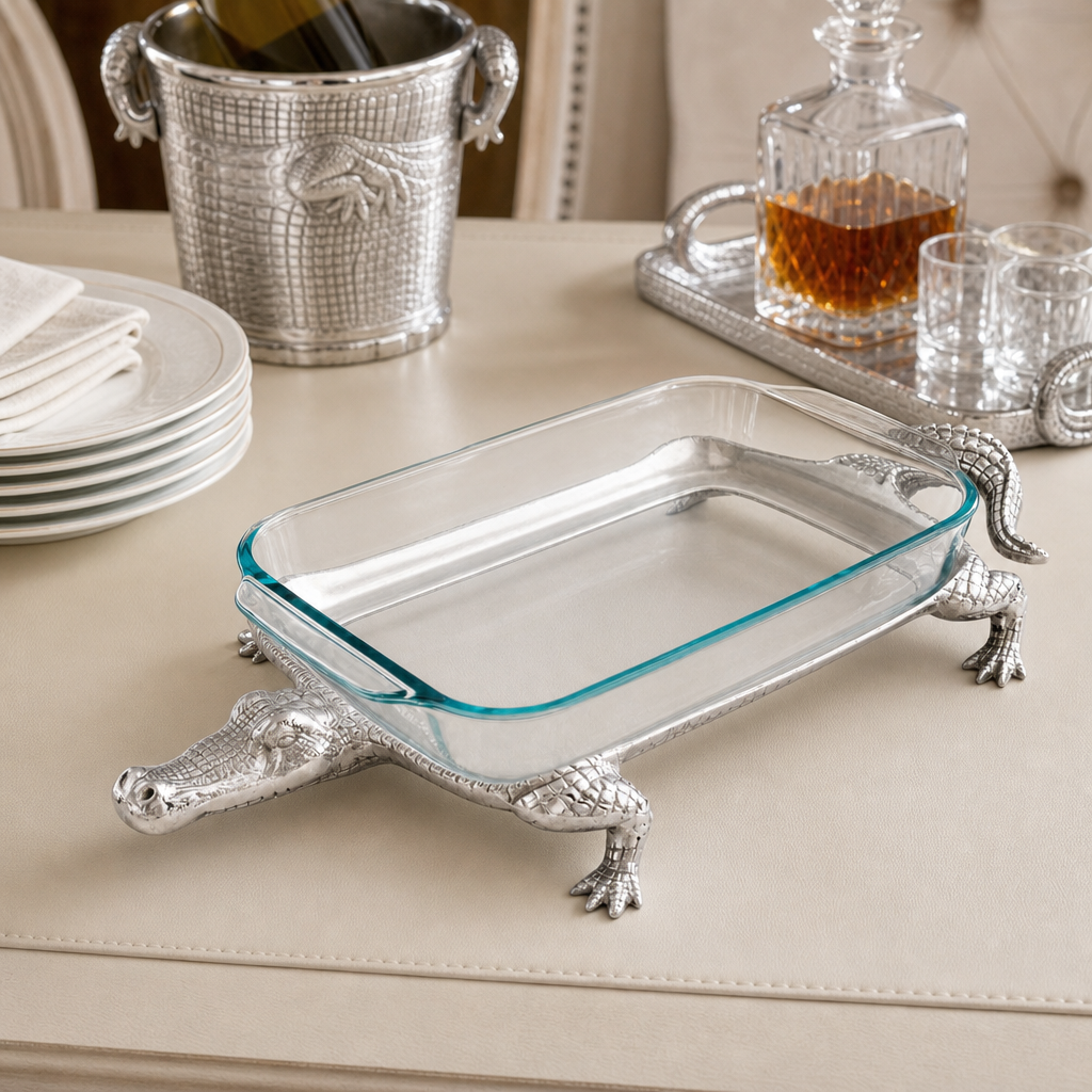 Alligator Pyrex Holder 3qt 1
