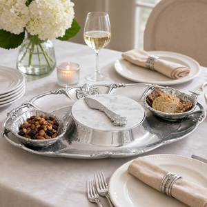 Fleur-De-Lis Tray Entertainment 5