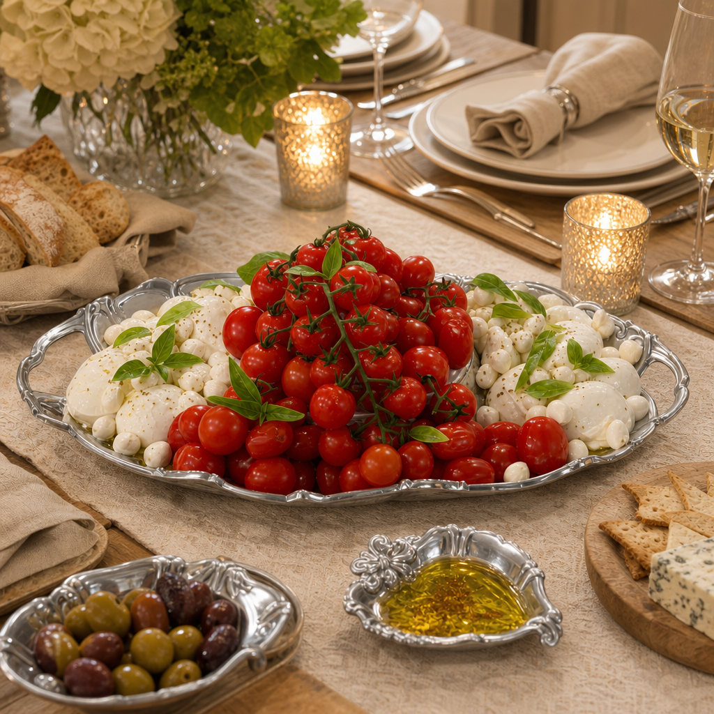 Fleur-De-Lis Tray Entertainment 7