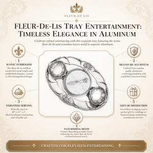 Fleur-De-Lis Tray Entertainment 13