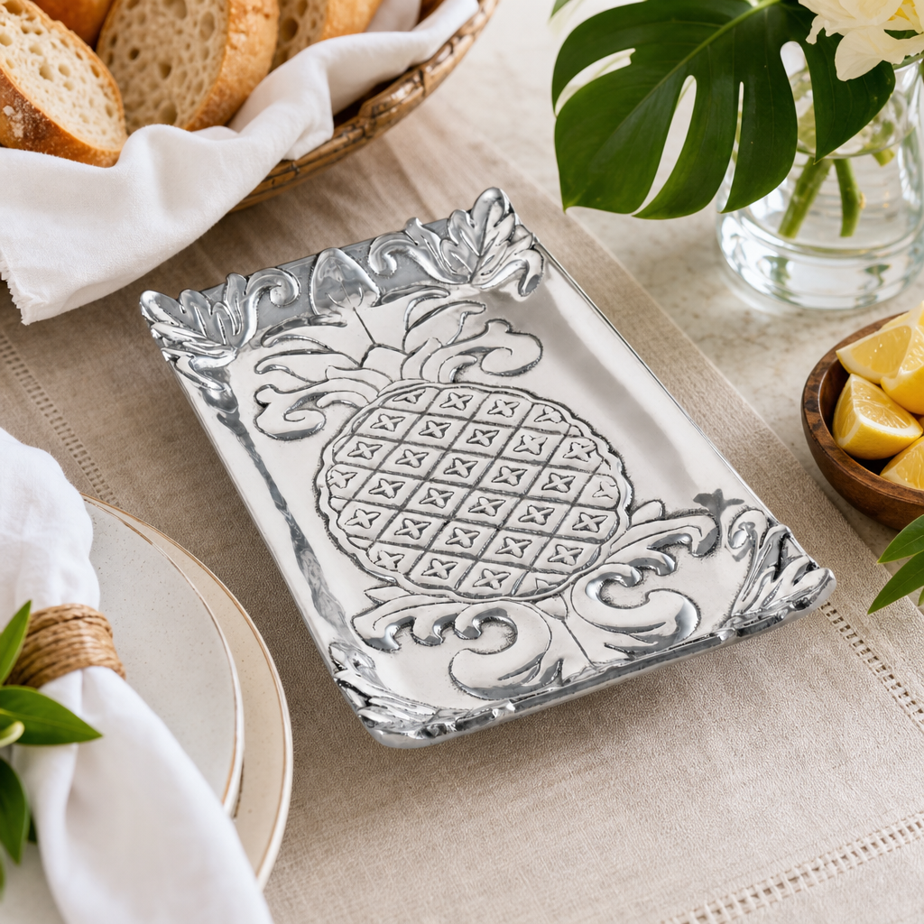 Pineapple Bread Tray 6x12 6
