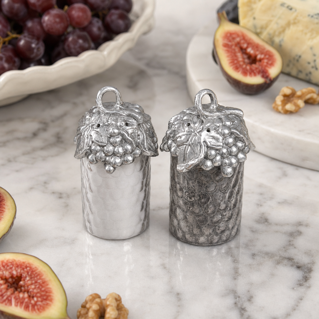 Grape Salt and Pepper Set 6