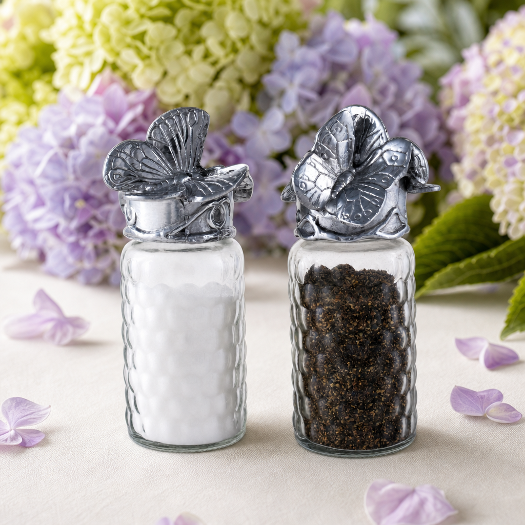 Butterfly Salt and Pepper Set 2