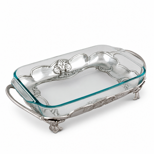 Fleur-De-Lis Pyrex Holder 3qt 1