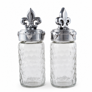 Fleur-De-Lis Salt and Pepper Set 9