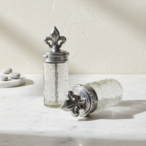 Fleur-De-Lis Salt and Pepper Set 14