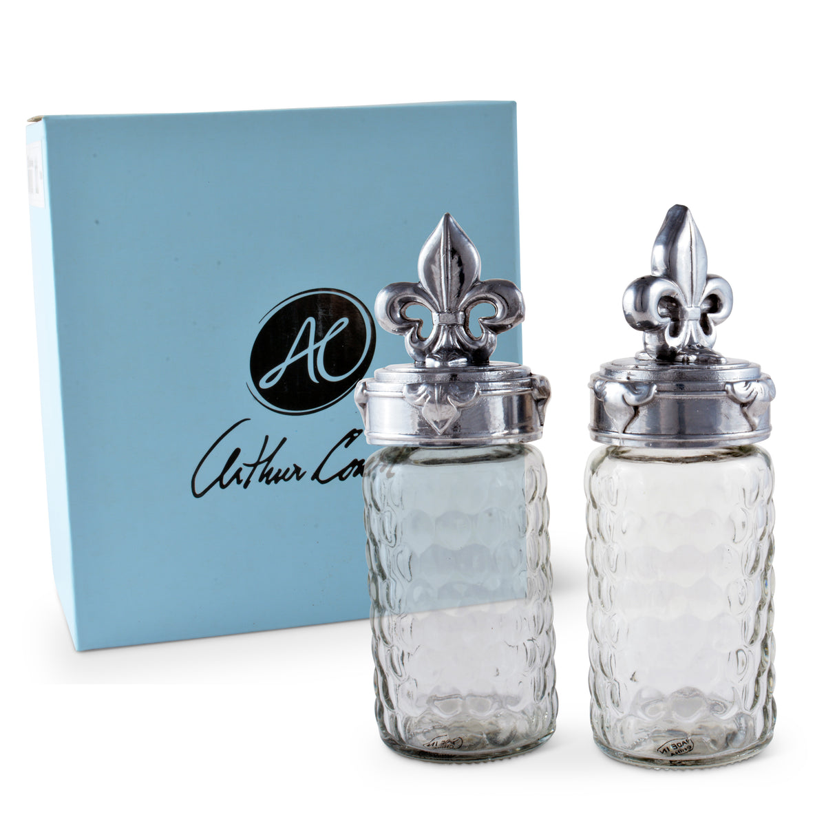 Fleur-De-Lis Salt and Pepper Set 8