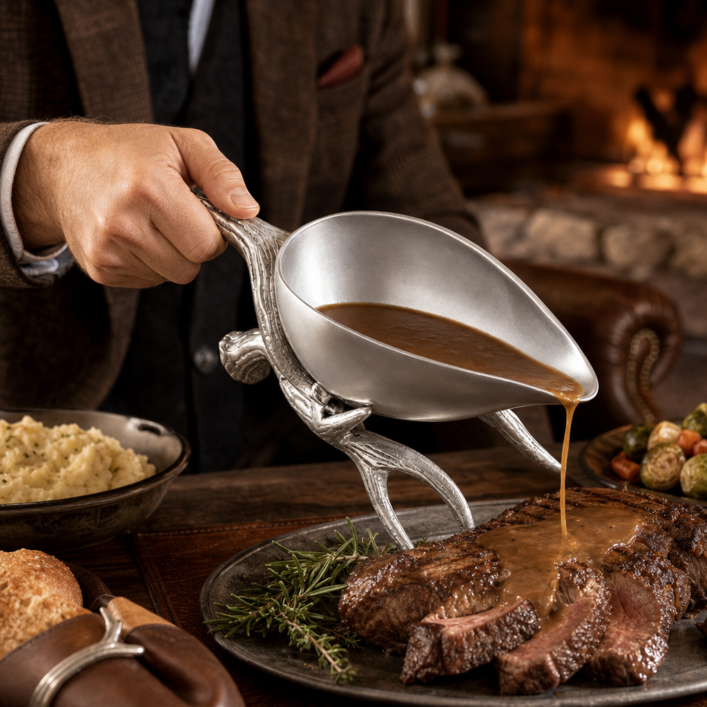Antler Gravy Boat 6
