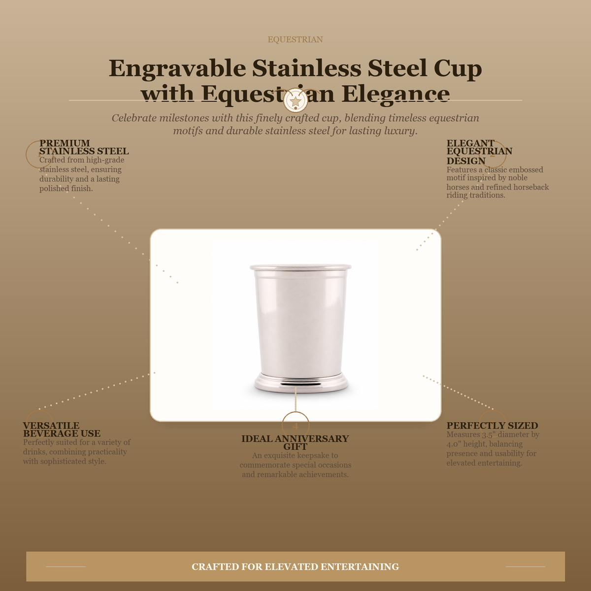 Engravable Stainless Steel Cup 11