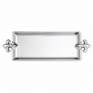 French Lily Oblong Tray 1