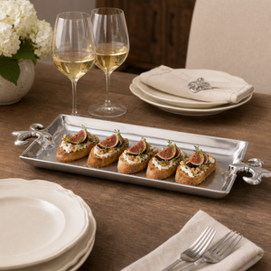 French Lily Oblong Tray 5