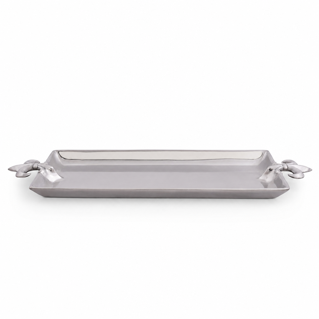 French Lily Oblong Tray 8