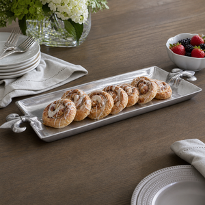 French Lily Oblong Tray 6