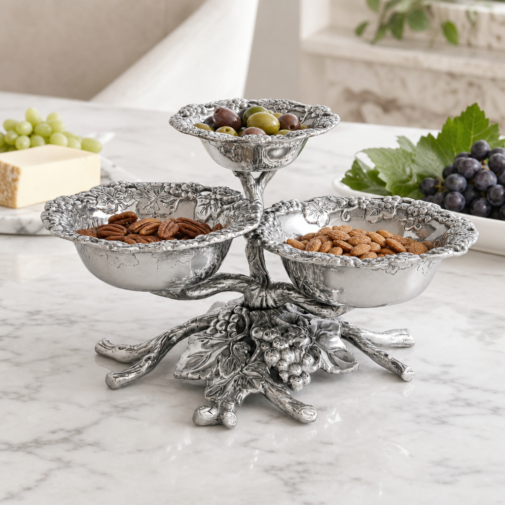 Grape 3-Tiered Bowl 7