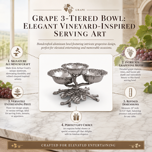 Grape 3-Tiered Bowl 10