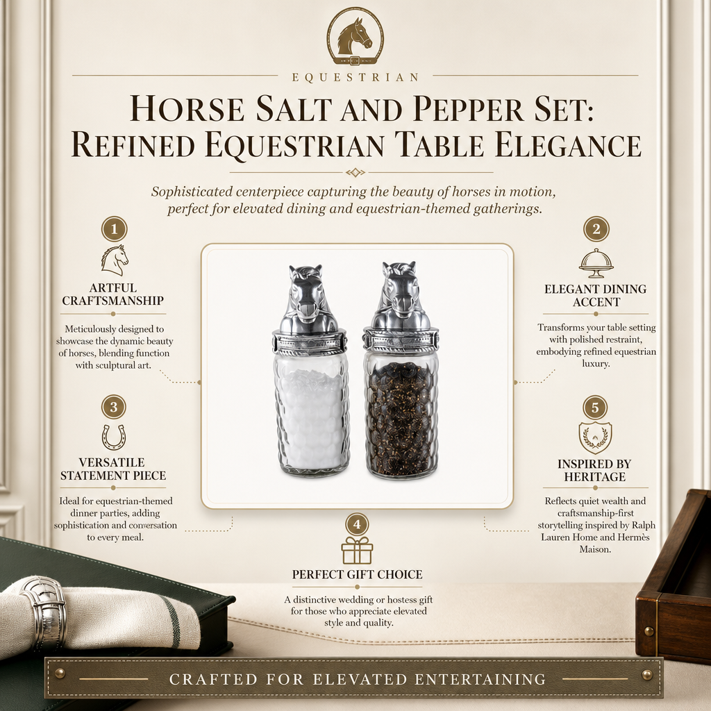 Horse Salt and Pepper Set 11