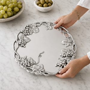 Grape Round Tray 15 4
