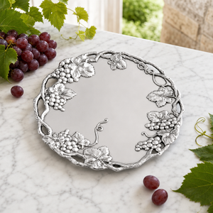 Grape Round Tray 15 2