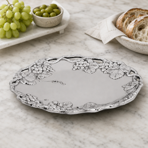 Grape Round Tray 15 5