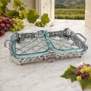 Grape Pyrex Holder 2qt 2