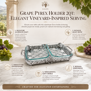 Grape Pyrex Holder 2qt 11
