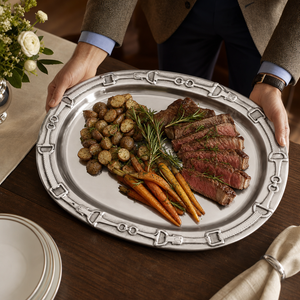Equestrian Oval Platter 6