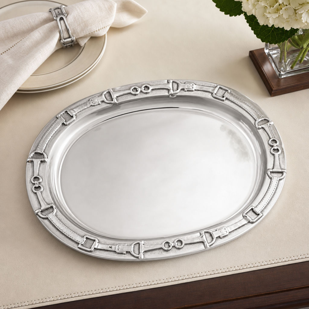 Equestrian Oval Platter 1
