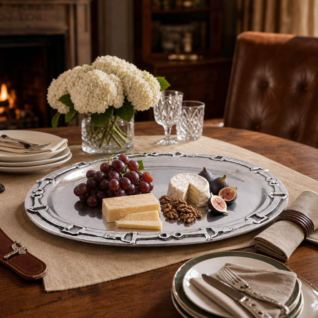 Equestrian Oval Platter 7